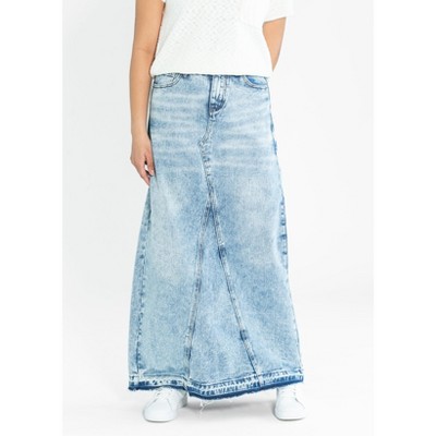 Inherit Mina Denim Maxi Skirt