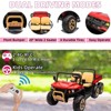 Jojoka 24V 2-Seater Ride-On Dump Truck for Kids, 6 Wheels 4WD Electric UTV, 3 Speeds, Remote Control, Dump Bed - 3 of 4