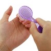 Unique Bargains Durable Round Curved Grip Nail Brush 5.12"x1.77" 1 Pc - 2 of 4