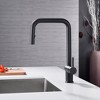 SUMERAIN Matte Black SUS304 Pull Down Kitchen Sink Faucet, Dual Spray Mode Kitchen Faucet - 2 of 4