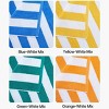 Angel Sar Beach Towel 4 Pack, 30x60 Inch 100% Cotton Pool Towels, Quick Dry Swimming Towels for Outdoor Travel - 2 of 4