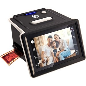 HP FilmScan Film & Slide Scanner with 5" Touch Screen, Film Scanner Convert Negatives to Digital 22MP JPEG - 1 of 4