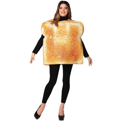 Imposta Costumes Adult Toast Costume Bodysuit Brown One Size