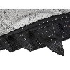 Allegra K Women's Color Block Pleated Cashew Nuts Paisley Neck Scarf Neckerchief Bandana - 4 of 4