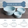 Park Life Designs 3c Manor Dog Bowl - White - 4 of 4