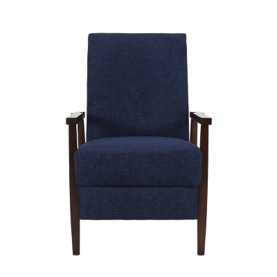 Plevna Contemporary Fabric Upholstered Pushback Recliner - Christopher Knight Home