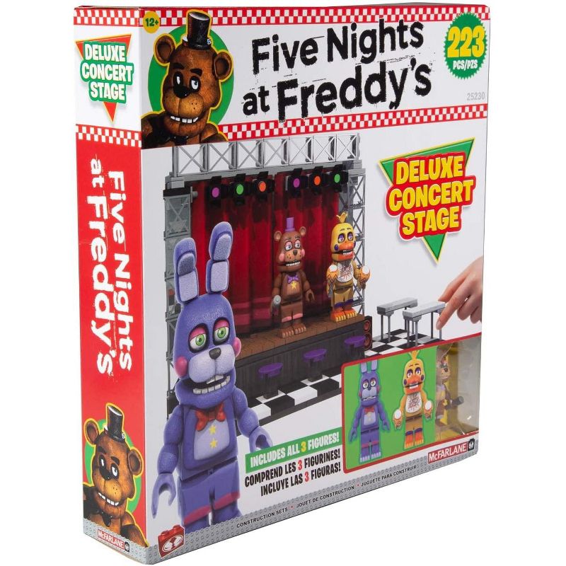 Mcfarlane Toys Five Nights At Freddy's Concert Stage 223 Piece Building Kit, 3 of 5