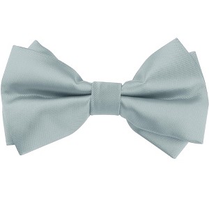 Elerevyo Men's Pre-tied Formal Satin Solid Color Formal Tuxedo Bow Ties - 1 of 4