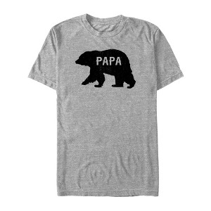 Men's Lost Gods Papa Bear Silhouette T-Shirt - 1 of 4