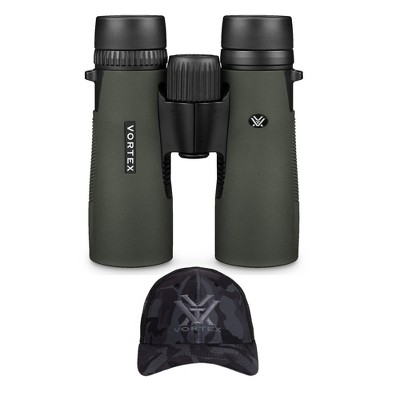 Vortex 10x42 Diamondback HD Roof Prism Binoculars with GlassPak Case and Cap