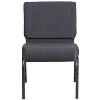 Emma and Oliver 4 Pack 21''W Stacking Church Chair - 4 of 4