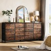 63" W Drawer Dresser, Chest of Drawers, 14 Drawer for Bedroom with Power Outlets - 2 of 4