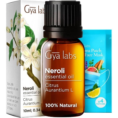 Gya Labs Neroli Essential Oil - 100% Pure Natural Freshly Floral Scent