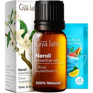 Gya Labs Neroli Essential Oil - 100% Pure Natural Freshly Floral Scent - 1 of 4