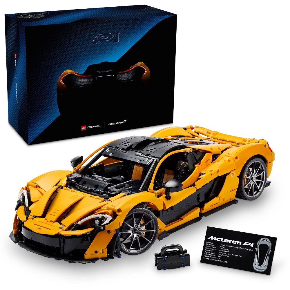 LEGO Technic McLaren P1 Hypercar Gift for Adults 42172