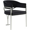 Meridian Furniture Madelyn Black Velvet Dining Chair (Set of 2) - 3 of 4