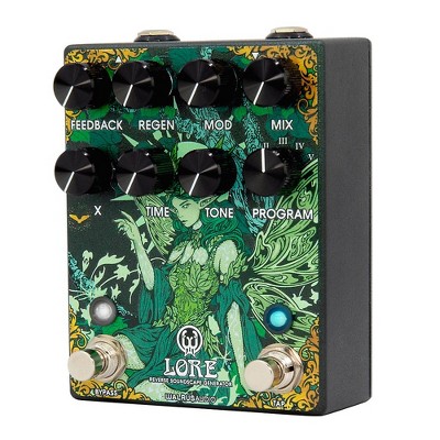 Walrus Audio Lore Reverse Soundscape Generator Delay/Reverb/Pitch/Modulation Effects Pedal Fall 2025 Limited-Edition Black