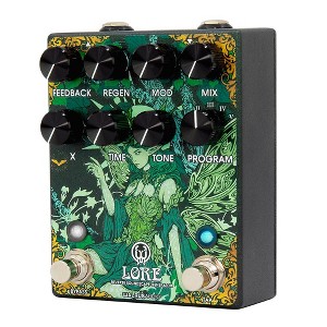 Walrus Audio Lore Reverse Soundscape Generator Delay/Reverb/Pitch/Modulation Effects Pedal Fall 2025 Limited-Edition Black - 1 of 4