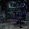 Emma and Oliver Racing Gaming Ergonomic Chair with Fully Reclining Back in Red LeatherSoft - 2 of 4