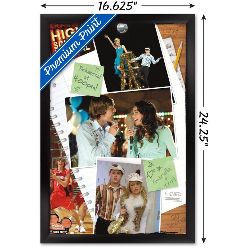 Trends International High School Musical - Group Framed Wall Poster Prints, 3 of 7