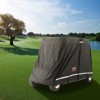 VEVOR 4 Passenger Golf Cart Cover, 600D Polyester Full Cover, Universal Fits for Most Brand Club Car Covers, Waterproof and Sunproof - 2 of 4