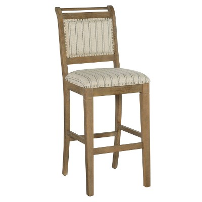 Emmy Bar Stool Brown/Beige - Linon