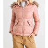 Women's Faux Fur Water Resistant Jacket - Coalition LA - 3 of 4