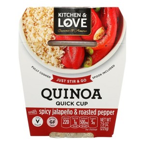 Cucina and Amore - Quinoa Meals - Spicy Jalapeno and Roasted Peppers - Case of 6 - 7.9 oz. - 1 of 1