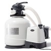 Intex 3000 GPH Sand Filter Pump, Automatic Vacuum Cleaner and Wall Mounted Skimmer Maintenance Set for Above Ground Outdoor Swimming Pools - image 2 of 4