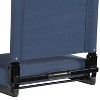 Emma and Oliver Set of 2 500 lb. Rated Lightweight Stadium Chair with Ultra-Padded Seat - 3 of 4