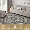 COZONY Washable Vintage Low Pile Area Rug, Non-Slip Non-Shedding Soft Floor Carpet for Living Room Bedroom Office - 4 of 4
