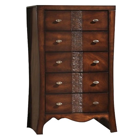 Aria 5 Drawer Chest Espresso Picket House Furnishings Target