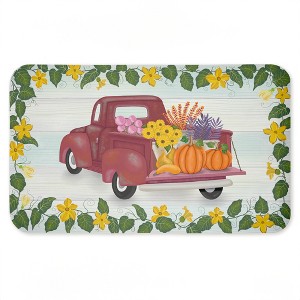 Stupell Industries Going To Market Harvest Printed Anti-Fatigue Floor Mat, design by Darlene Seale, 30"x18" - 1 of 4