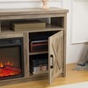 NicBex TV Stand Fireplace TV Stand Farmhouse Media Console for TV Up to 65'' with Open Shelves and Closed Cabinets - 3 of 4