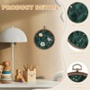Unique Bargains Velvet Hanging Pins Badge Brooch Jewelry Storage Organizing Display Round Board - 3 of 4