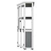YOOCOZZ 63"Height Wood Garden Storage Cabinet with Waterproof- Roof and Lockable Door, Mini Greenhouse Cold Frame - 4 of 4