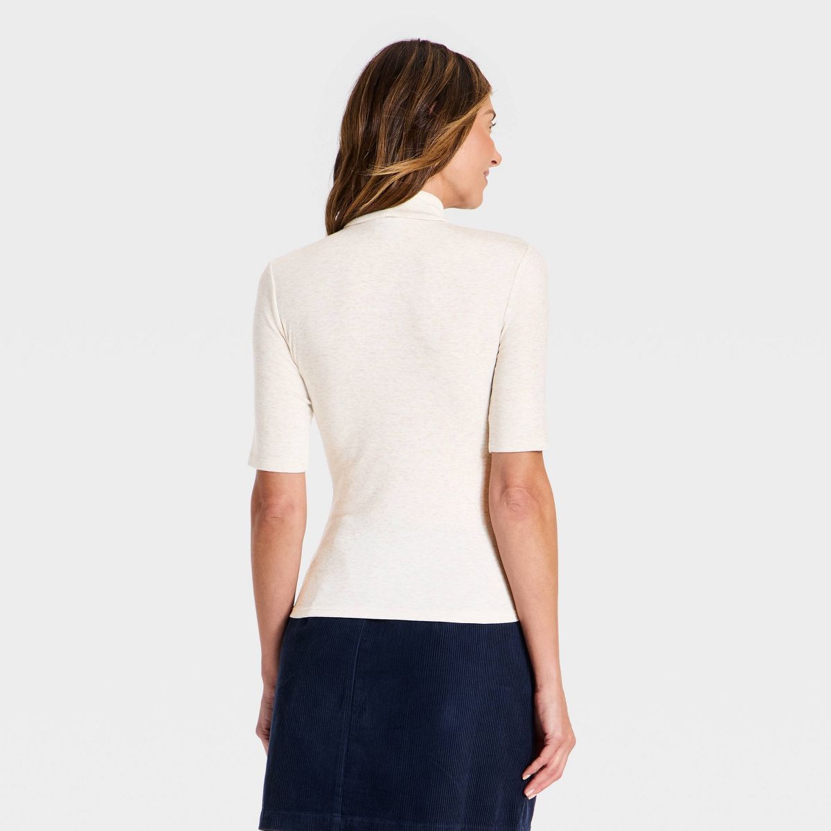 Women's Featherweight Turtleneck Top - A New Day™ - thumbnail 8