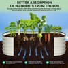 ODK Raised Garden Bed, Large Outdoor Planter Boxes Kit with Galvanized Steel, Open-Ended Base Design, Durable Raised Bed for Gardening - 3 of 4
