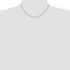 Black Bow Jewelry 1.85mm 10k Yellow Gold D/C Quadruple Rope Chain Necklace - 2 of 4