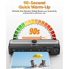Laminator Machine, 9 Inch with 20 A4 Sheets Thermal, Portable Laminating Machine for Home Office School Use - 3 of 4