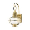 Livex Lighting Newburyport 1 - Light Wall Light in  Antique Brass - 2 of 4