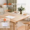 VEVOR Plastic Table Cover, 42 x 60 Inch 1.5 mm Thick Frosted Table Protector, Rectangle PVC Desk Mat, Waterproof & Easy Cleaning, Transparent - 3 of 4