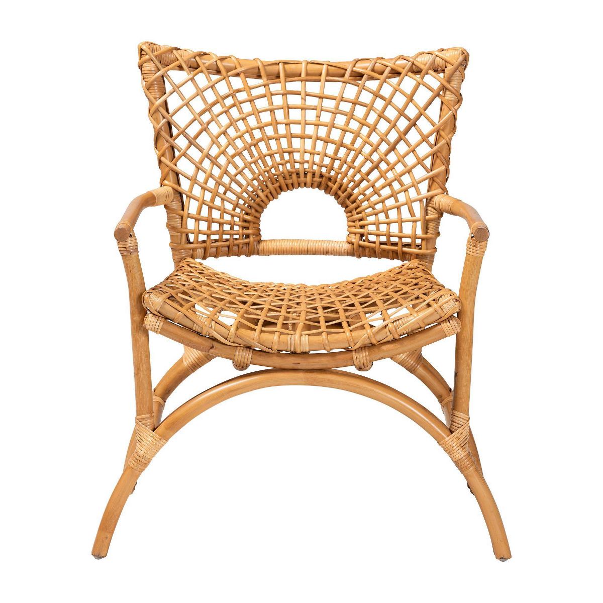 bali & pari Mamba Rattan Arm Chair Light Honey - thumbnail 5