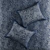 Gracie Mills Thornton 5-Piece Reversible Jacquard Bedspread Set with Throw Pillows - 3 of 4