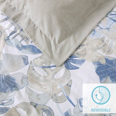 Tommy Bahama Raw Coast Blue Cotton Comforter Set