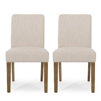 Set of 2 Kuna Contemporary Upholstered Dining Chairs - Christopher Knight Home