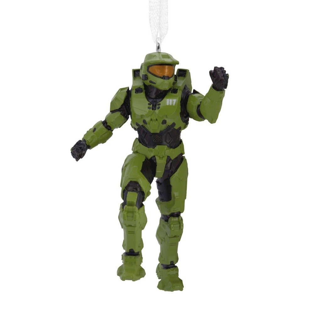 Hallmark Halo Master Chief Christmas Tree Ornament: Video Game Series Collectible, Indoor Decoration