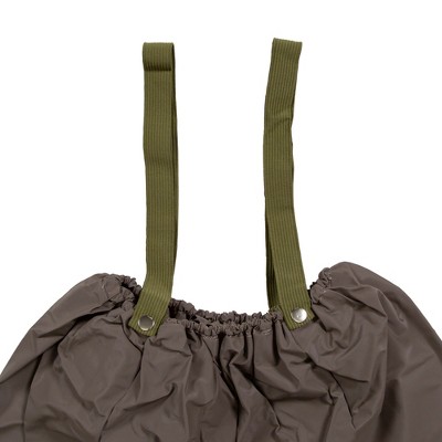 Medium Tan PVC Chest Waders with Elastic Suspenders