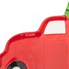 HomeRoots 18" Green and Red Red Truck Porcelain China Christmas Serving Tray - 4 of 4