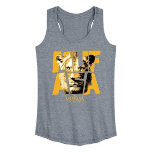 Women's - The Lion King - Logo Graphic Racerback Tank - 1 of 4